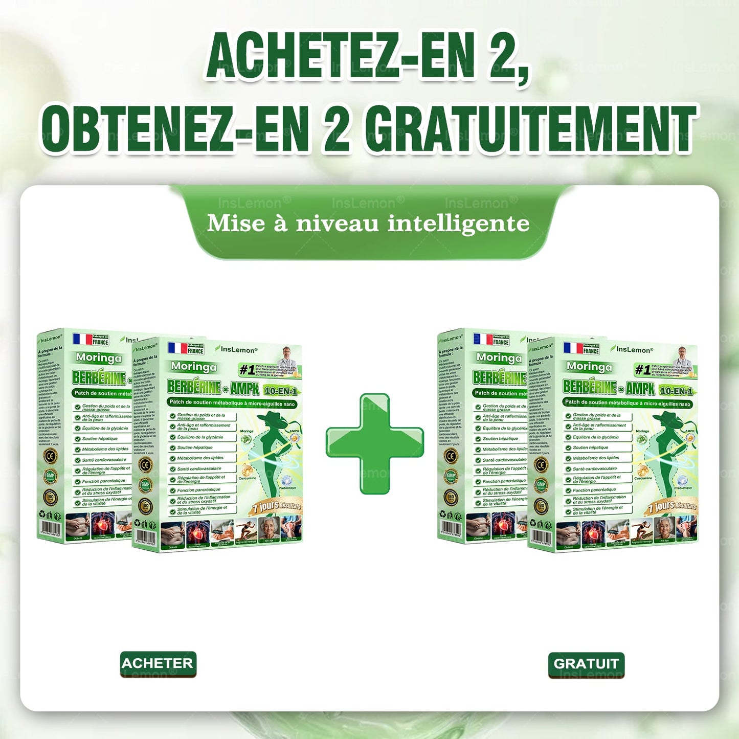 𝐈𝐧𝐬𝐋𝐞𝐦𝐨𝐧®🎁 Plus que 5 boîtes en stock ! Profitez d’une remise supplémentaire de 30 % pour retrouver la forme et le bien-être. Après ça, il faudra attendre l’année prochaine !