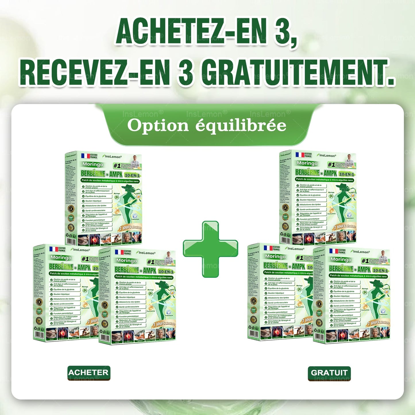 𝐈𝐧𝐬𝐋𝐞𝐦𝐨𝐧®🎁 Plus que 5 boîtes en stock ! Profitez d’une remise supplémentaire de 30 % pour retrouver la forme et le bien-être. Après ça, il faudra attendre l’année prochaine !