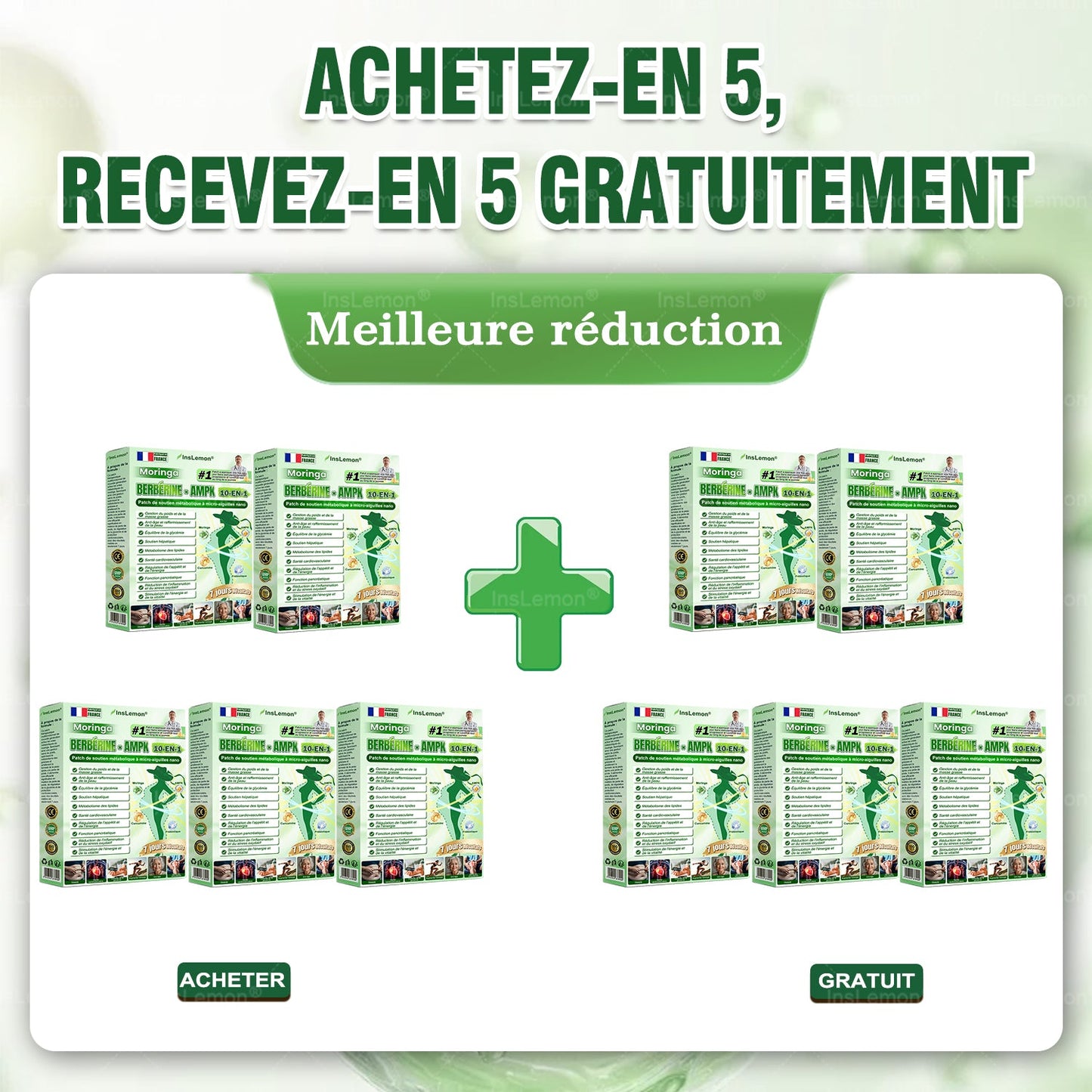 𝐈𝐧𝐬𝐋𝐞𝐦𝐨𝐧®🎁 Plus que 5 boîtes en stock ! Profitez d’une remise supplémentaire de 30 % pour retrouver la forme et le bien-être. Après ça, il faudra attendre l’année prochaine !