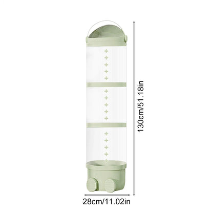 Plush Doll Storage Tube 3 layer / 4 layers Stuffed Animal Storage Toy Display Transparent Stuffed Dolls Storage Bucket Organizer